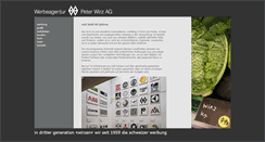 Desktop Screenshot of peterwirz.ch